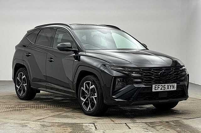 Hyundai TUCSON 1.6T Hybrid N Line 5dr Auto Black