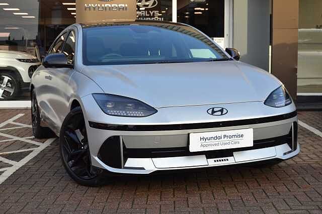 Hyundai IONIQ 6 FIRST EDITION AWD 325PS AUTO STUNNING TOP OF THE RANGE 4 DOOR COUPE, IMMACULATE Gravity Gold Matte