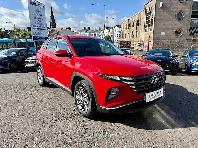 Hyundai TUCSON HYBRID 1.6 T-GDi (230ps) SE Connect Red