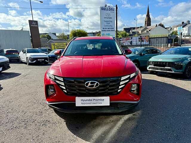 Hyundai TUCSON HYBRID 1.6 T-GDi (230ps) SE Connect Red
