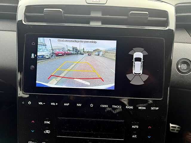 Hyundai TUCSON 1.6 TGDi Hybrid 230 N Line S 5dr 2WD Auto White