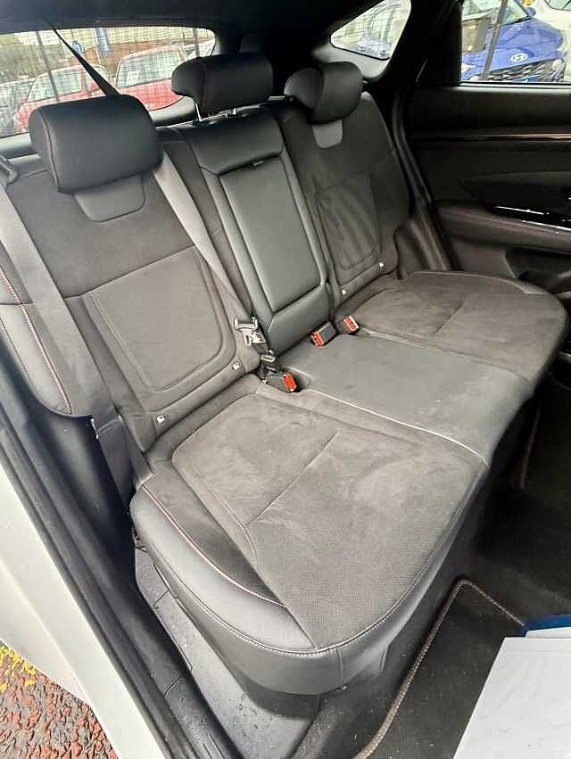 Hyundai TUCSON 1.6 TGDi Hybrid 230 N Line S 5dr 2WD Auto White