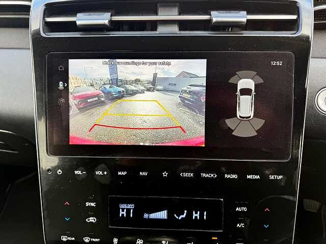 Hyundai TUCSON 1.6 TGDi Hybrid 230 Premium 5dr 2WD Auto Red