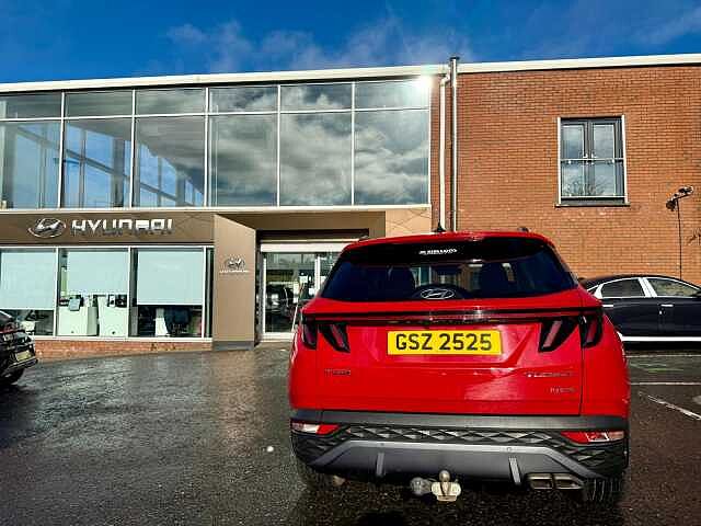 Hyundai TUCSON 1.6 TGDi Hybrid 230 Premium 5dr 2WD Auto Red