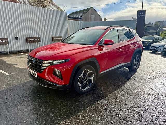 Hyundai TUCSON 1.6 TGDi Hybrid 230 Premium 5dr 2WD Auto Red