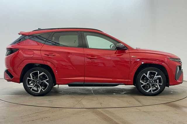 Hyundai TUCSON 1.6T Plug-in Hybrid N Line 5dr Auto Red