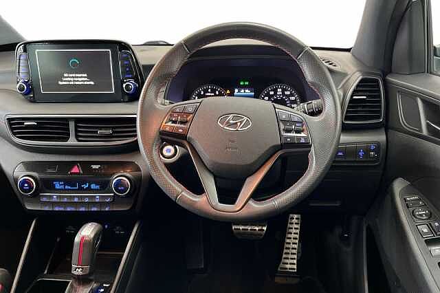 Hyundai TUCSON 1.6 T-GDi N Line DCT Euro 6 (s/s) 5dr White