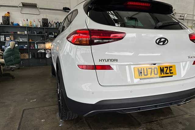 Hyundai TUCSON 1.6 T-GDi N Line DCT Euro 6 (s/s) 5dr White