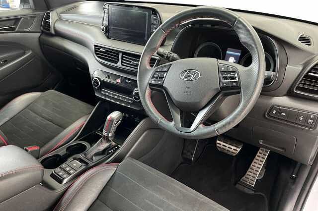 Hyundai TUCSON 1.6 T-GDi N Line DCT Euro 6 (s/s) 5dr White