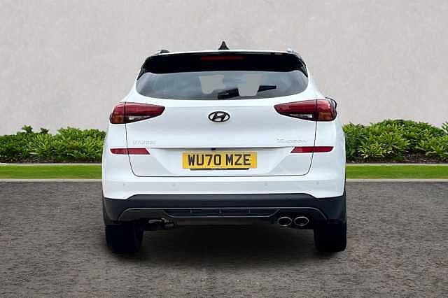 Hyundai TUCSON 1.6 T-GDi N Line DCT Euro 6 (s/s) 5dr White