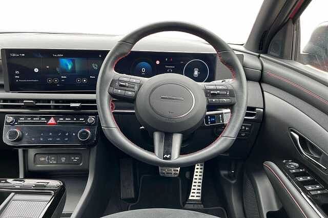 Hyundai TUCSON 1.6 T-GDi MHEV N Line DCT Euro 6 (s/s) 5dr Red