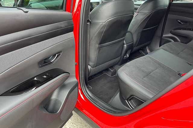 Hyundai TUCSON 1.6 T-GDi MHEV N Line DCT Euro 6 (s/s) 5dr Red