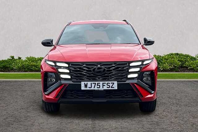 Hyundai TUCSON 1.6 T-GDi MHEV N Line DCT Euro 6 (s/s) 5dr Red
