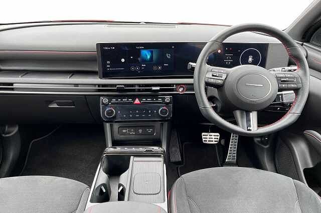 Hyundai TUCSON 1.6 T-GDi MHEV N Line DCT Euro 6 (s/s) 5dr Red