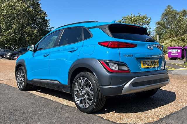 Hyundai KONA 1.6 h-GDi Premium DCT Euro 6 (s/s) 5dr Blue