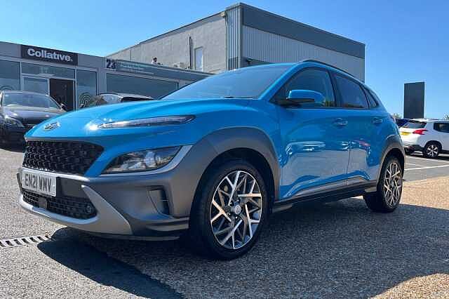 Hyundai KONA 1.6 h-GDi Premium DCT Euro 6 (s/s) 5dr Blue