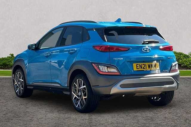 Hyundai KONA 1.6 h-GDi Premium DCT Euro 6 (s/s) 5dr Blue