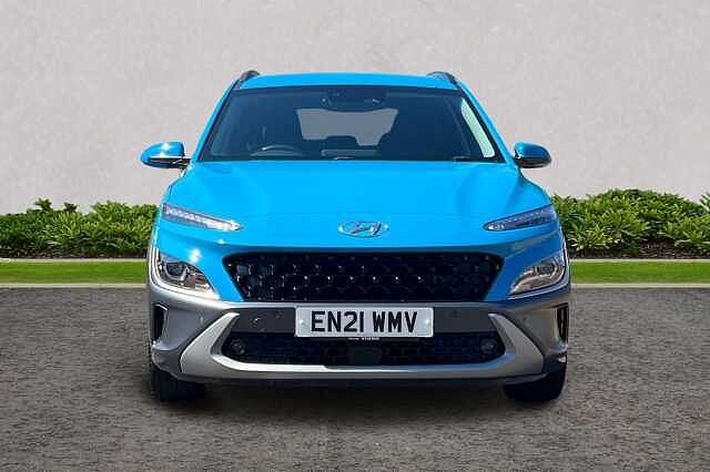 Hyundai KONA 1.6 h-GDi Premium DCT Euro 6 (s/s) 5dr Blue