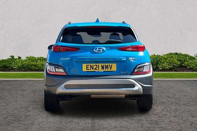 Hyundai KONA 1.6 h-GDi Premium DCT Euro 6 (s/s) 5dr Blue