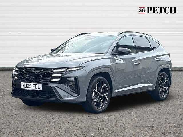 Hyundai TUCSON 1.6T Hybrid N Line 5dr Auto Grey