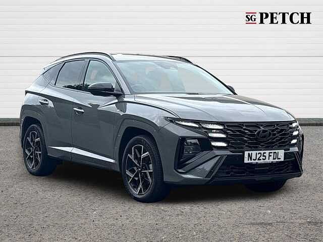 Hyundai TUCSON 1.6T Hybrid N Line 5dr Auto Grey