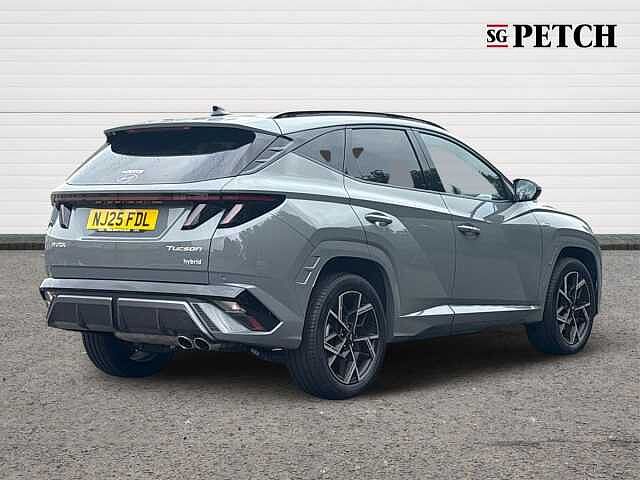 Hyundai TUCSON 1.6T Hybrid N Line 5dr Auto Grey