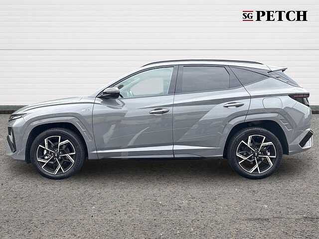 Hyundai TUCSON 1.6T Hybrid N Line 5dr Auto Grey