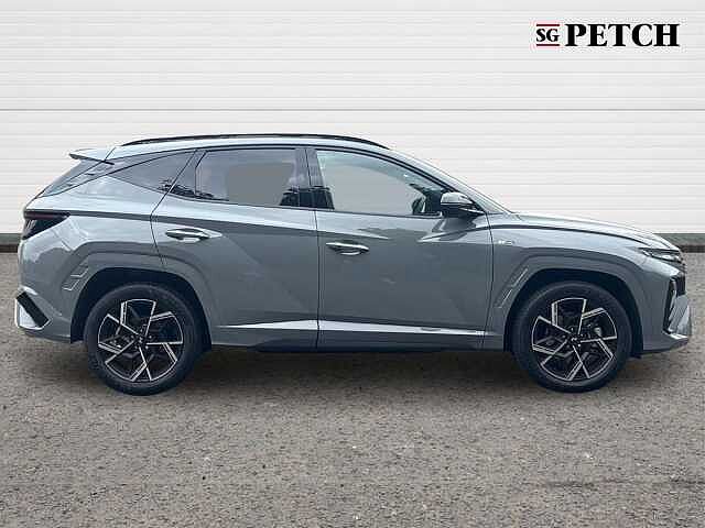 Hyundai TUCSON 1.6T Hybrid N Line 5dr Auto Grey