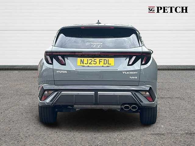 Hyundai TUCSON 1.6T Hybrid N Line 5dr Auto Grey