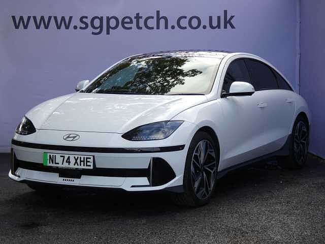 Hyundai IONIQ 6 77.4kWh Ultimate Auto 4dr White