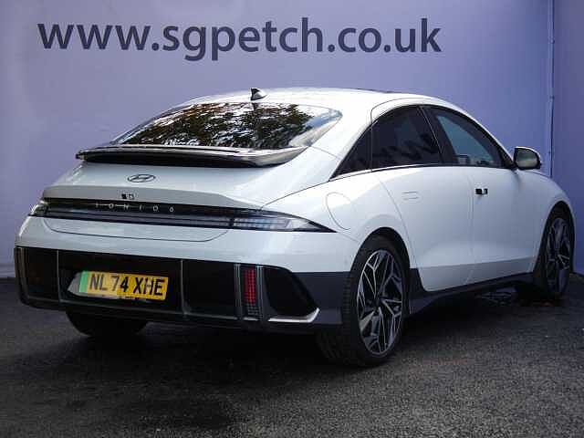 Hyundai IONIQ 6 77.4kWh Ultimate Auto 4dr White