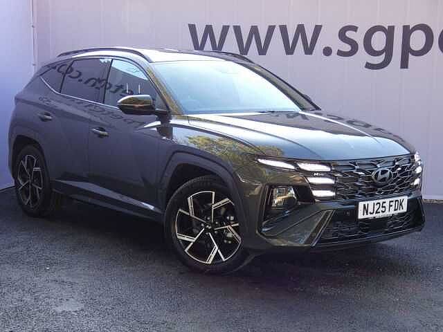 Hyundai TUCSON 1.6 T-GDi N Line Auto Euro 6 (s/s) 5dr Grey