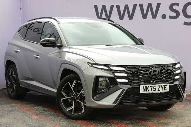 Hyundai TUCSON 1.6T Hybrid N Line 5dr Auto Silver