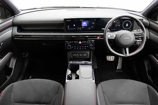 Hyundai TUCSON 1.6T Hybrid N Line 5dr Auto Silver
