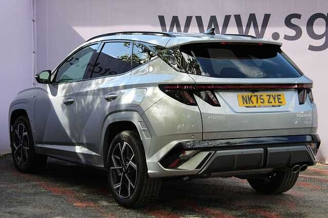 Hyundai TUCSON 1.6T Hybrid N Line 5dr Auto Silver