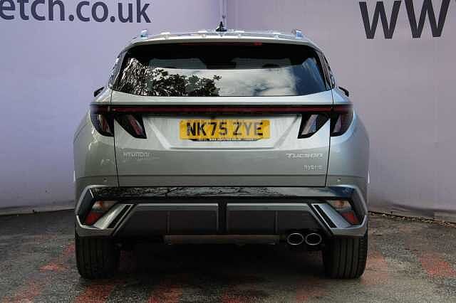 Hyundai TUCSON 1.6T Hybrid N Line 5dr Auto Silver