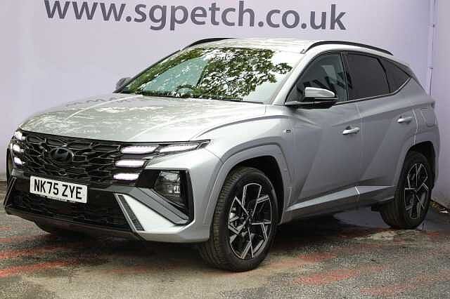 Hyundai TUCSON 1.6T Hybrid N Line 5dr Auto Silver