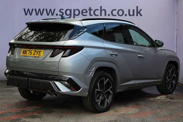 Hyundai TUCSON 1.6T Hybrid N Line 5dr Auto Silver