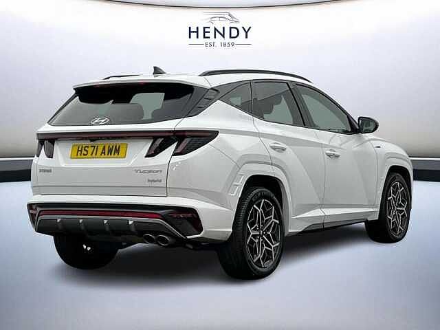 Hyundai TUCSON TGDi Hybrid 230 N Line ATLAS WHITE