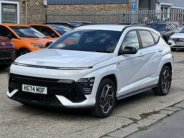 Hyundai KONA GDi Hybrid DCT N Line S ATLAS WHITE