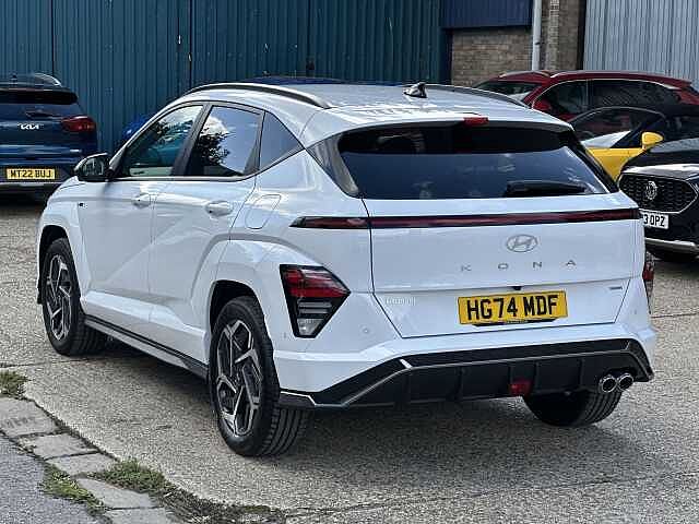 Hyundai KONA GDi Hybrid DCT N Line S ATLAS WHITE