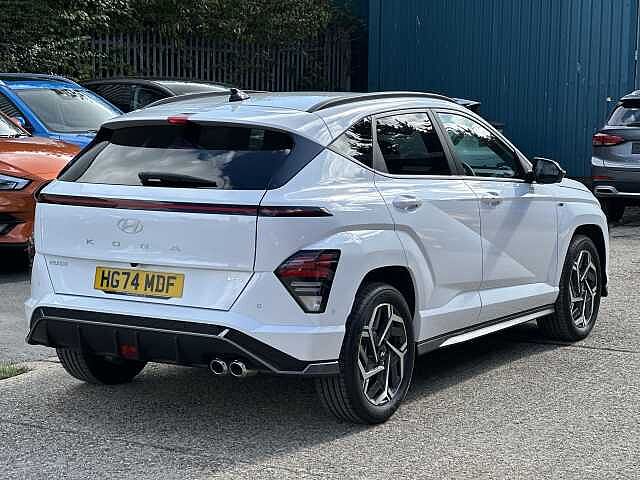 Hyundai KONA GDi Hybrid DCT N Line S ATLAS WHITE