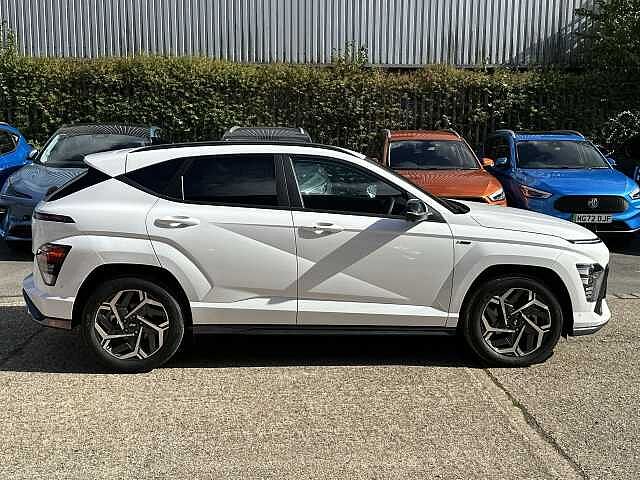 Hyundai KONA GDi Hybrid DCT N Line S ATLAS WHITE