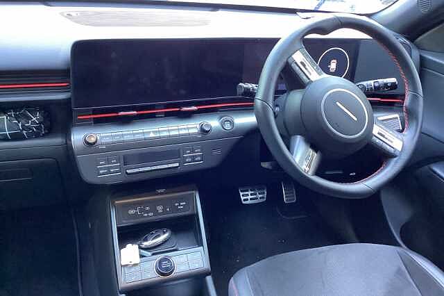 Hyundai KONA HATCHBACK 1.6T 138 N Line S 5dr DCT White