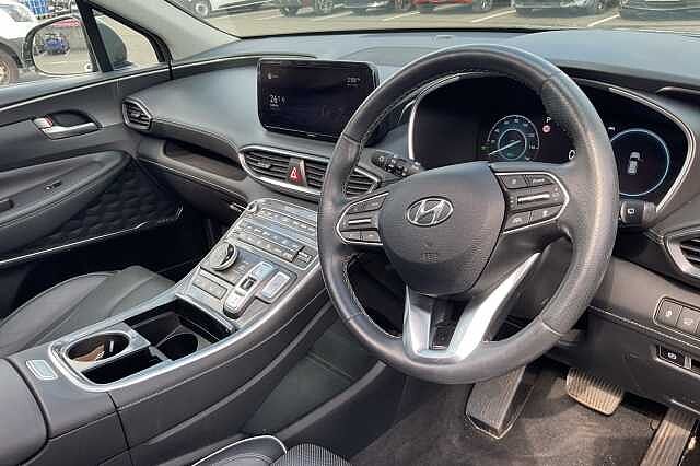 Hyundai SANTA FE 1.6 TGDi Hybrid Ultimate 5dr 4WD Auto Green