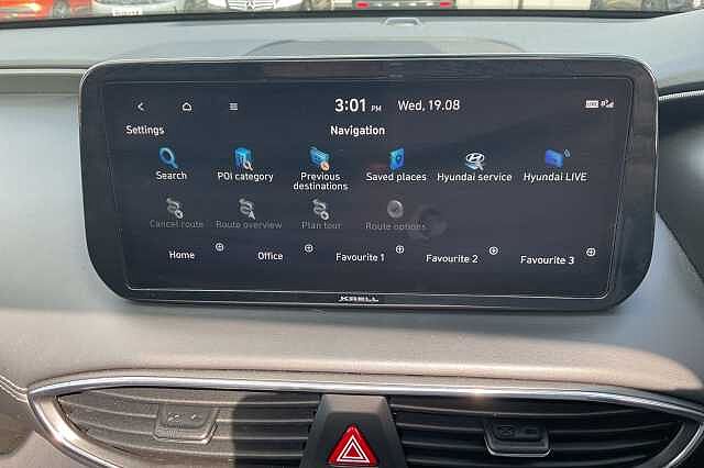 Hyundai SANTA FE 1.6 TGDi Hybrid Ultimate 5dr 4WD Auto Green