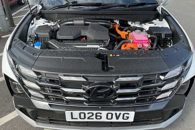 Hyundai TUCSON 1.6T 239 Hybrid Black Line 5dr Auto White
