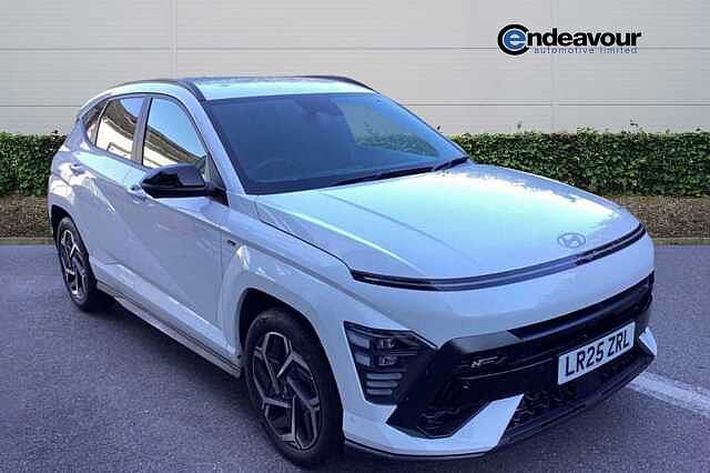 Hyundai KONA HATCHBACK 1.6T 138 N Line S 5dr DCT White