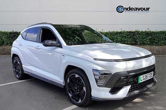 Hyundai KONA E (218ps) N Line S White
