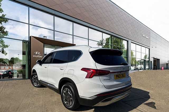 Hyundai SANTA FE 1.6 TGDi Hybrid Premium 5dr Auto White